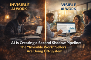 AI Is Creating a Second Shadow Pipeline: The “Invisible Work” Sellers Are Doing Off-System