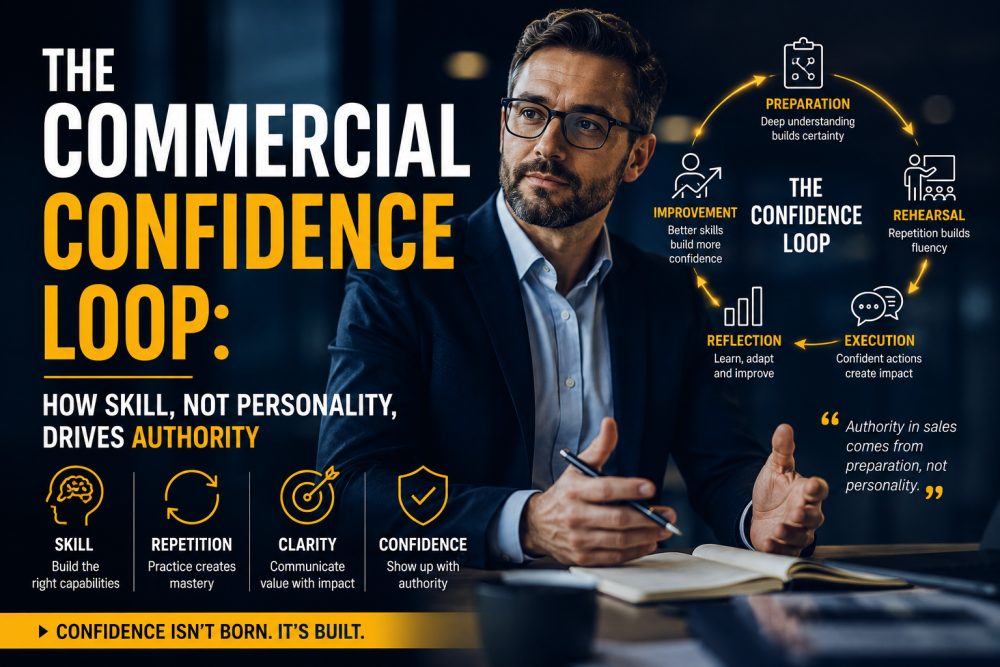 The Commercial Confidence Loop: How Skill, Not Personality, Drives Authority