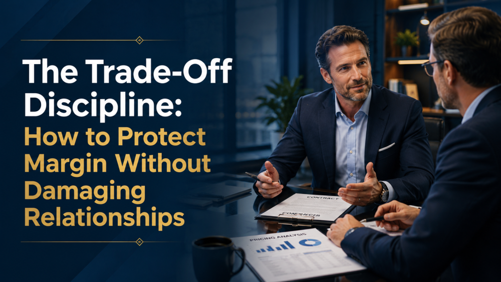 The Trade-Off Discipline: How to Protect Margin Without Damaging Relationships