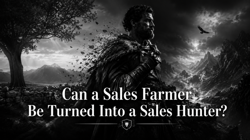 Can a Sales Farmer Be Turned Into a Sales Hunter?