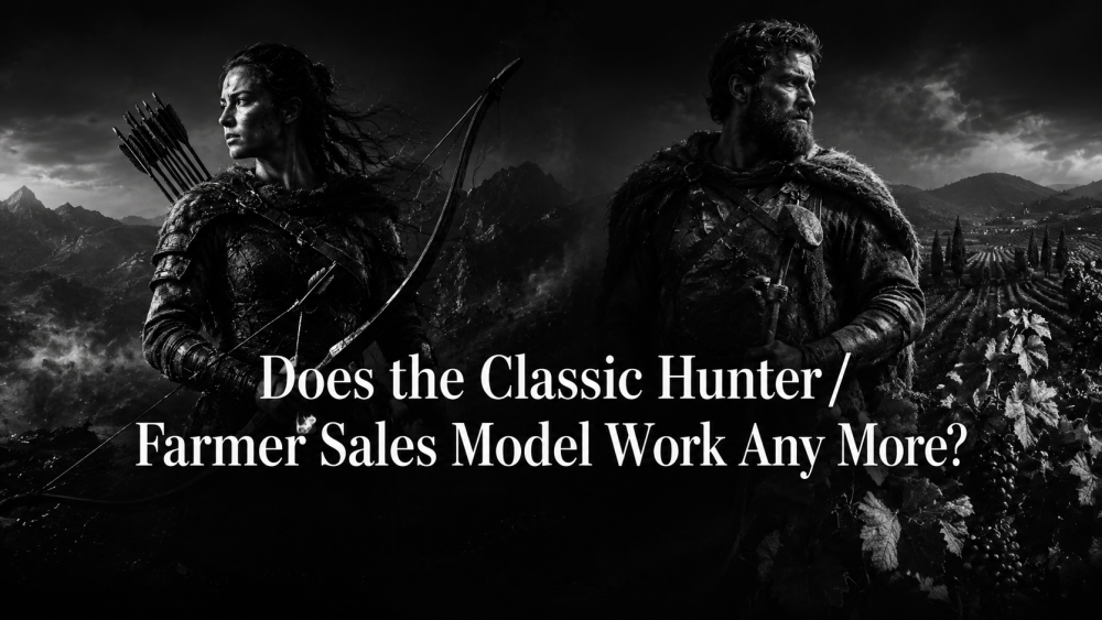 Does the Classic Hunter / Farmer Sales Model Work Any More?