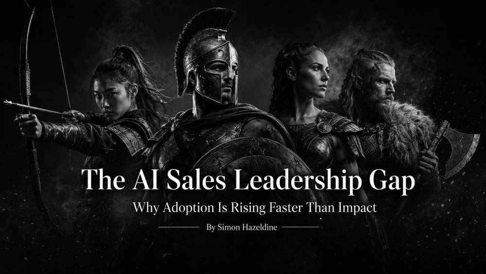 The AI Sales Leadership Gap: Why Adoption Is Rising Faster Than Impact