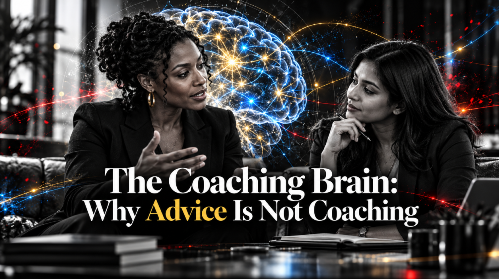 The Coaching Brain: Why Advice Is Not Coaching